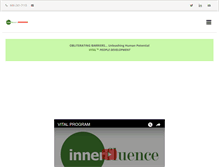 Tablet Screenshot of innerfluence.com